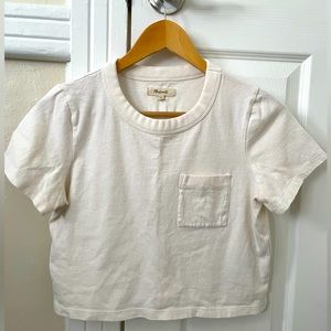 Madewell Cropped Pocket Tee